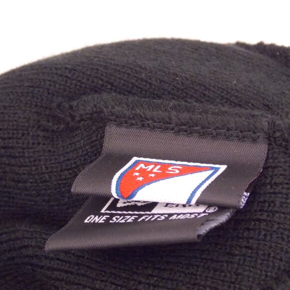 New Era Sporting KC Black Chilled Pom Knit Hat - Picture 5 of 5